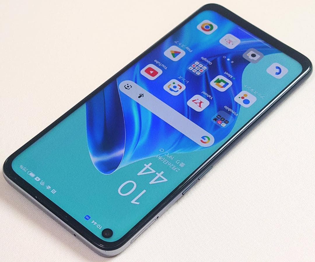 OPPO Reno5 A シルバーブラック Ymobile SIMフリー 訳あり