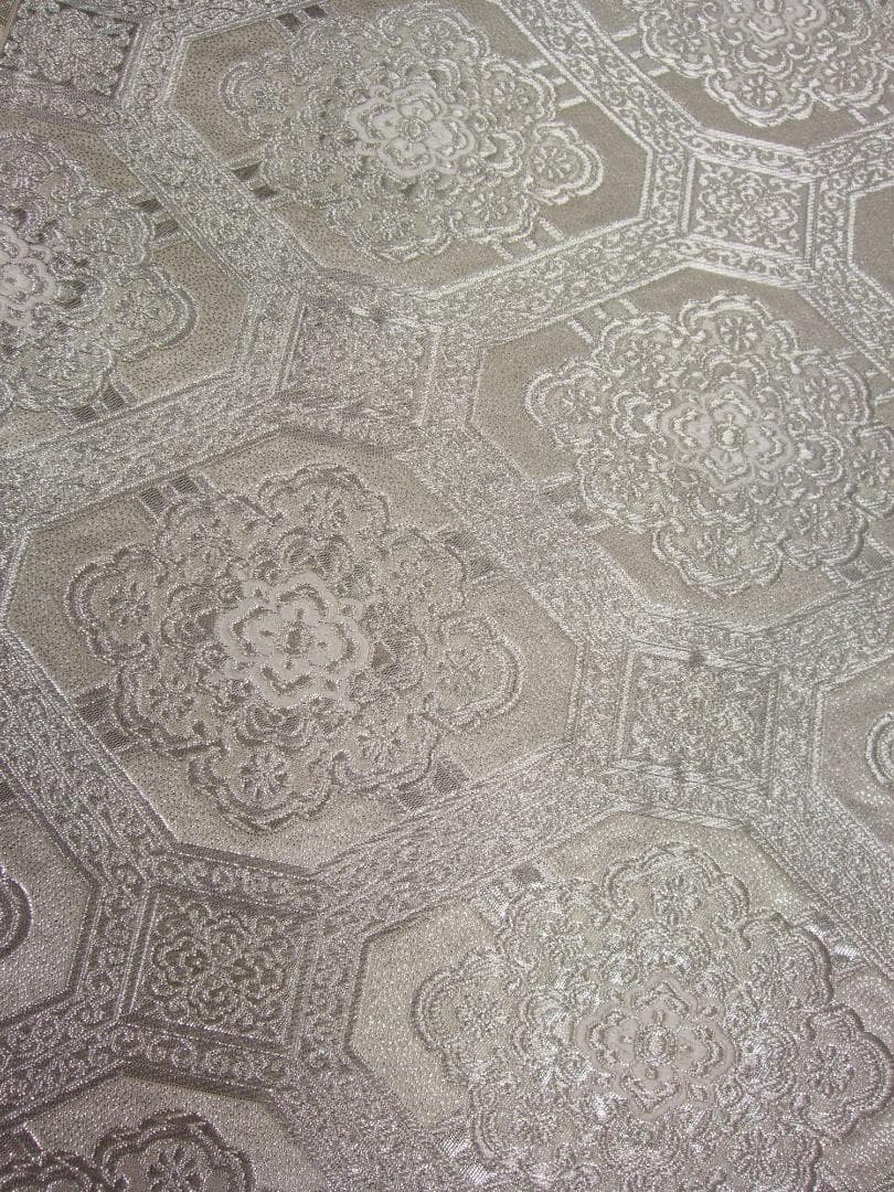 大輪菊と清楚な草花 振袖フルセット 7点　手刺繍　ｍ8 成人式