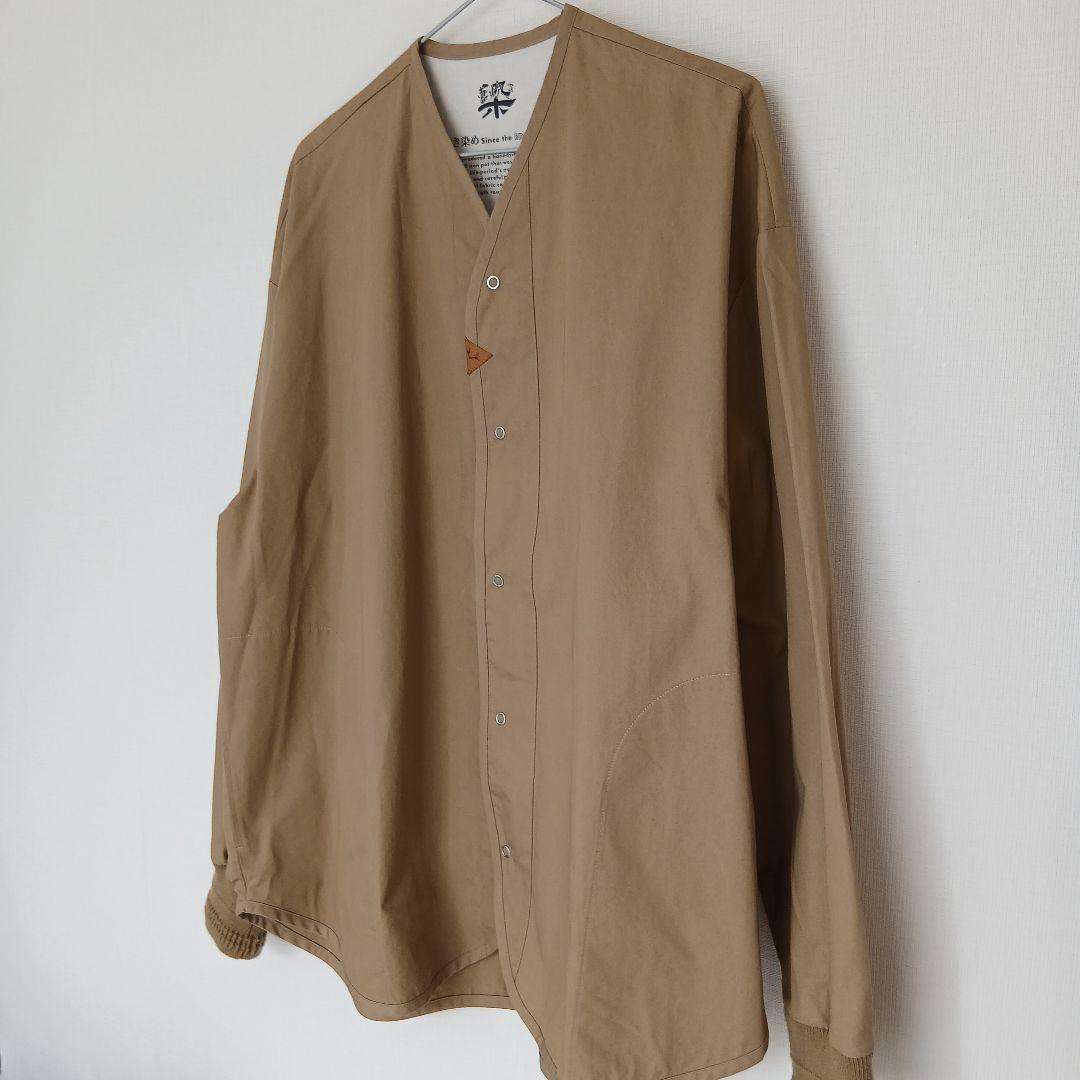 東炊き染め rehacer　レアセル XL シャツ　ジャケット　ブルゾン