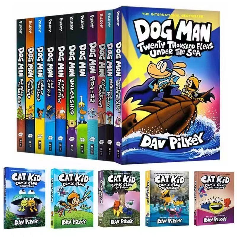 DogMan ドッグマン 17巻セット英語絵本 子供向け 児童書 シリーズ