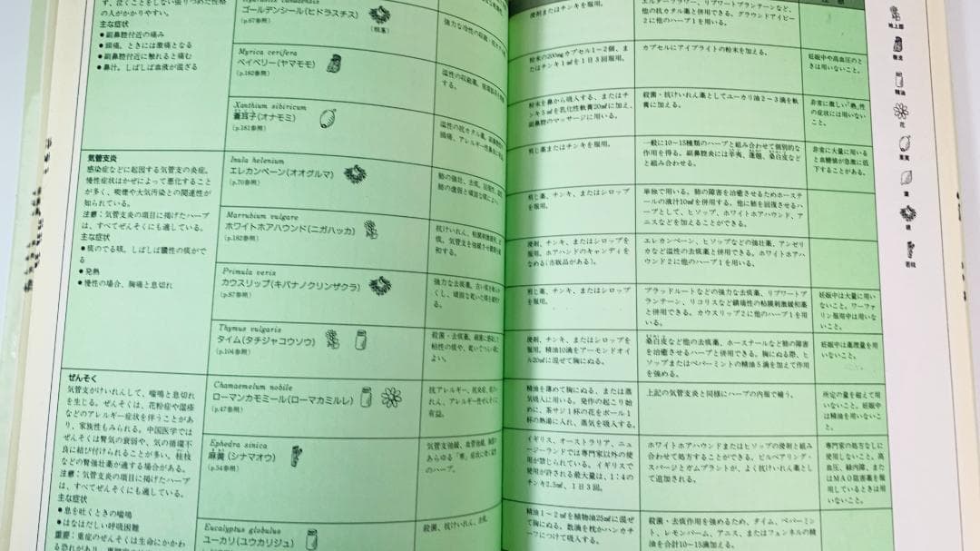 1996年◆ 英国ハーブソサエティ◆メディカルハーブ：薬用ハーブ完全図解ガイド