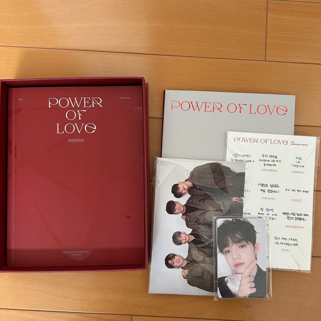 seventeen power of love dvd トレカあり