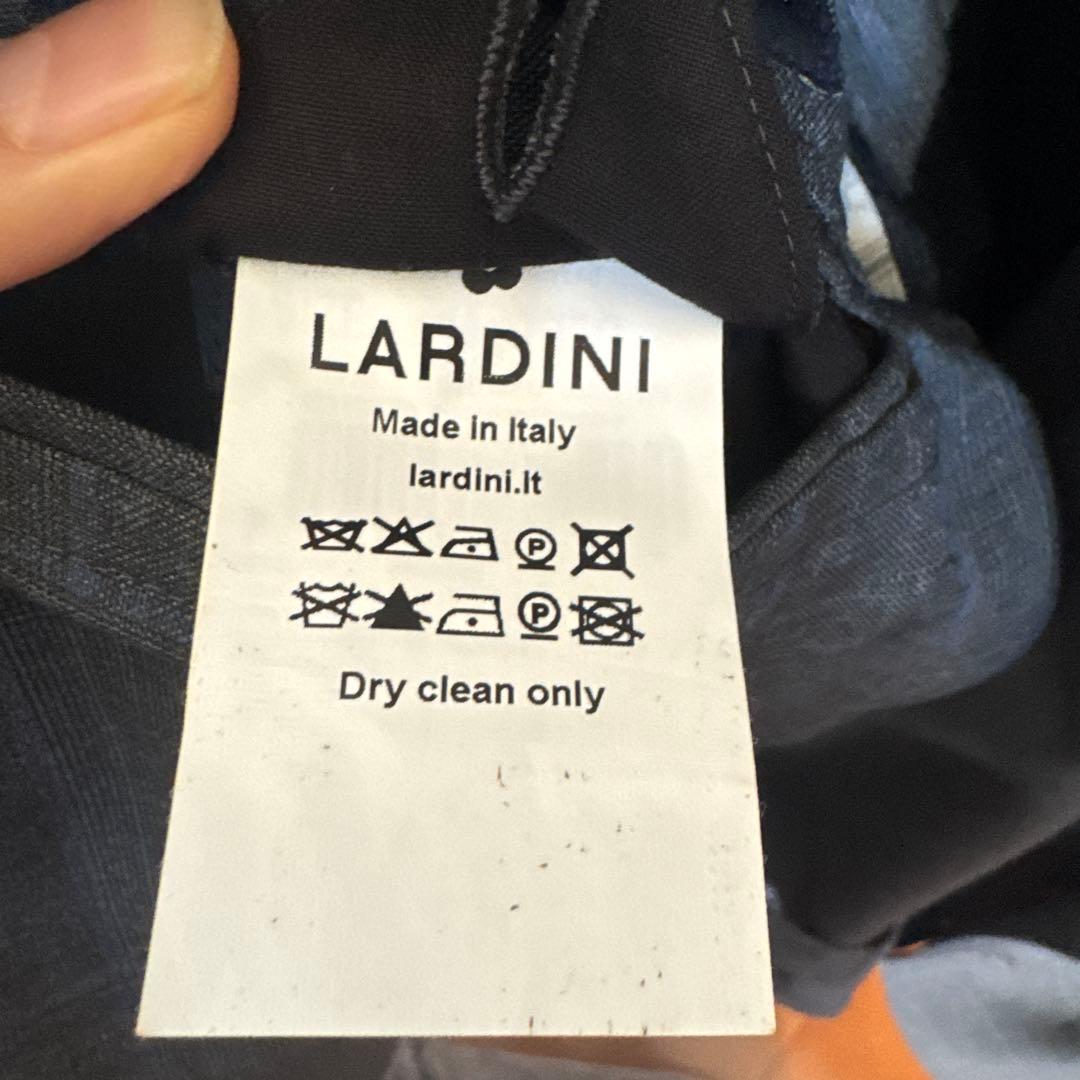 Marnist　LARDINI 44グレー チェック柄 3ピース