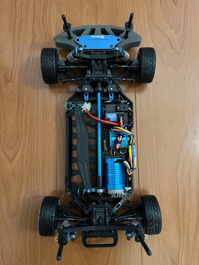 1/10 ラジコン ドリフト ドリパケ 2.4GHz S13シルビア LED電飾