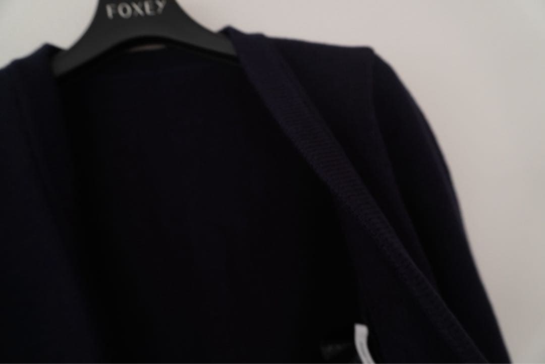 FOXEY 新作　濃紺ボレロ　40