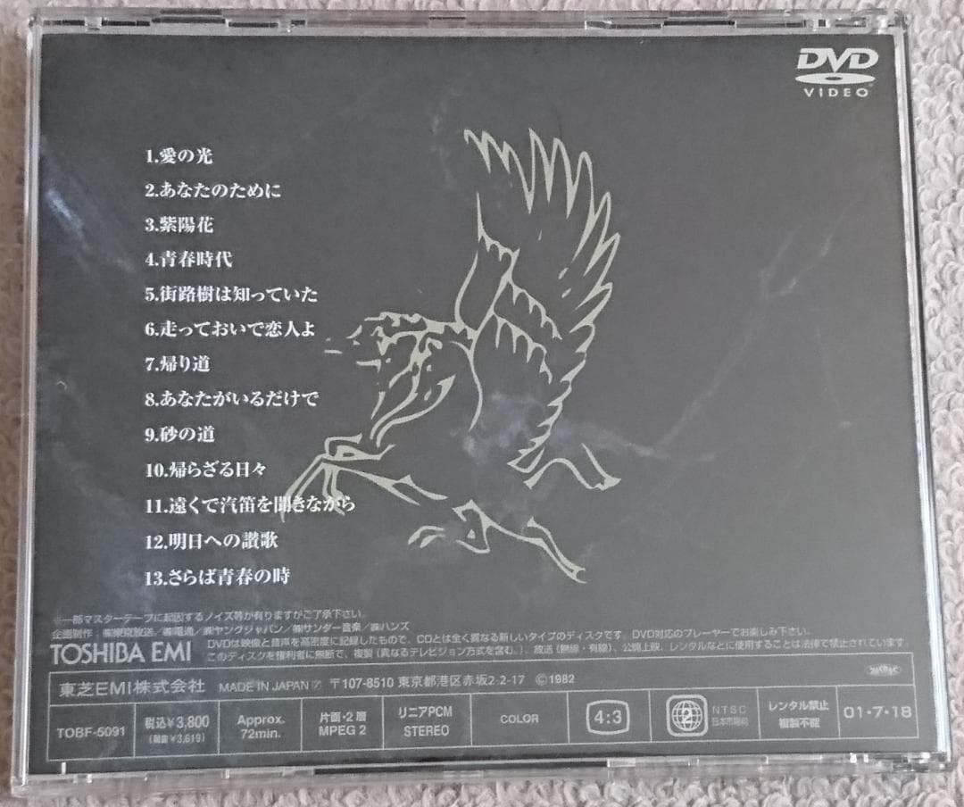 DVD「アリスさよならコンサート 後楽園ライヴ」