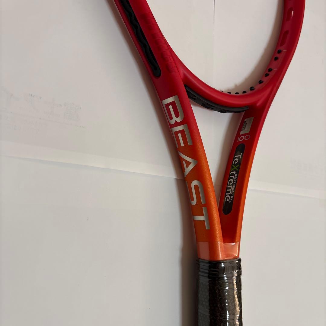 新品　硬式テニスラケット Prince BEAST O3 100 300g G2