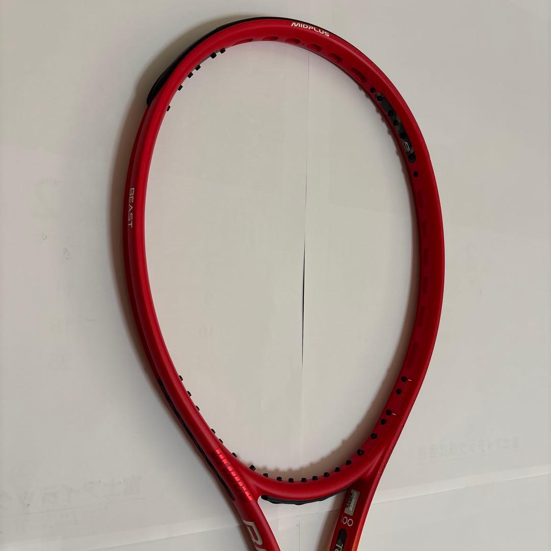 新品　硬式テニスラケット Prince BEAST O3 100 300g G2