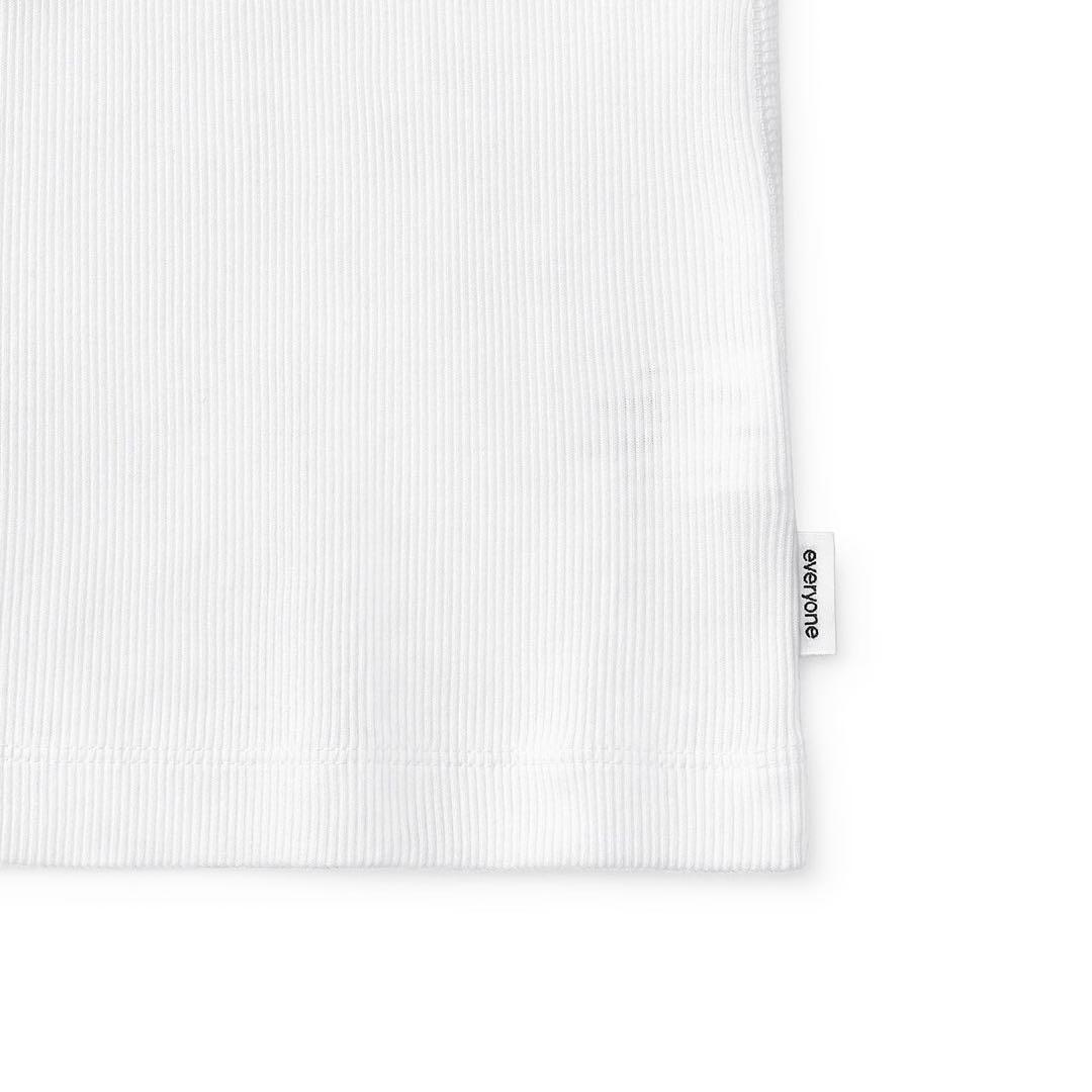 Lサイズ everyone 3P rib tank top WHITE 1枚