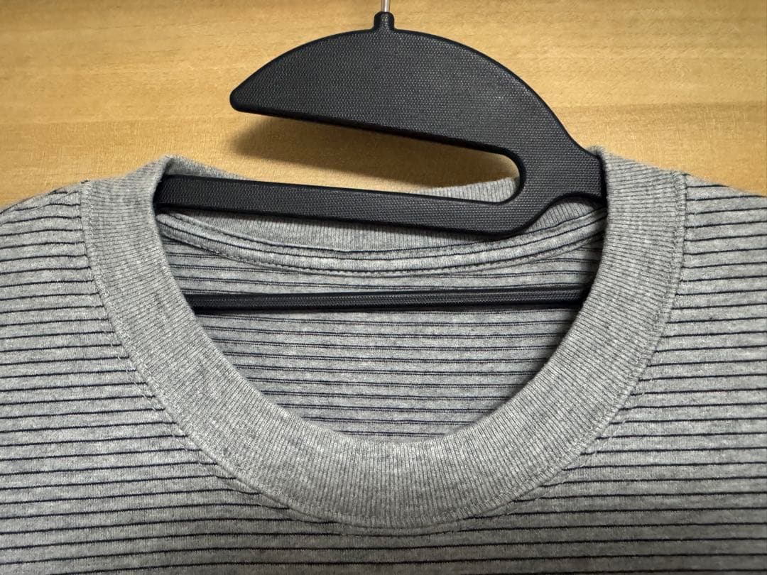 トップス ennoy S/S Border T-Shirt GRAY