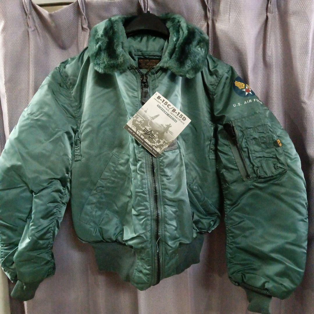ALPHA ヴィンテージMA-1＆B-15 米国製 デッドストック