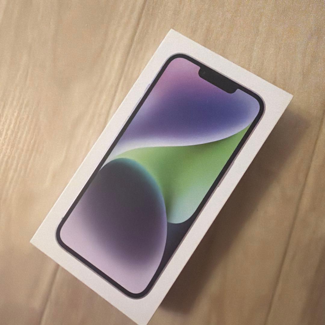 【値下げ中】iPhone14パープル(ライラック)