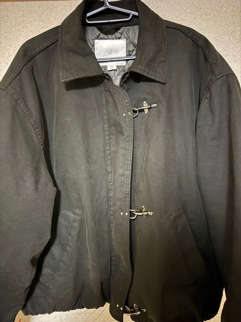 ☆*様 値下げしました　完売品　ZARA ファイヤーマンジャケット トグルボタン