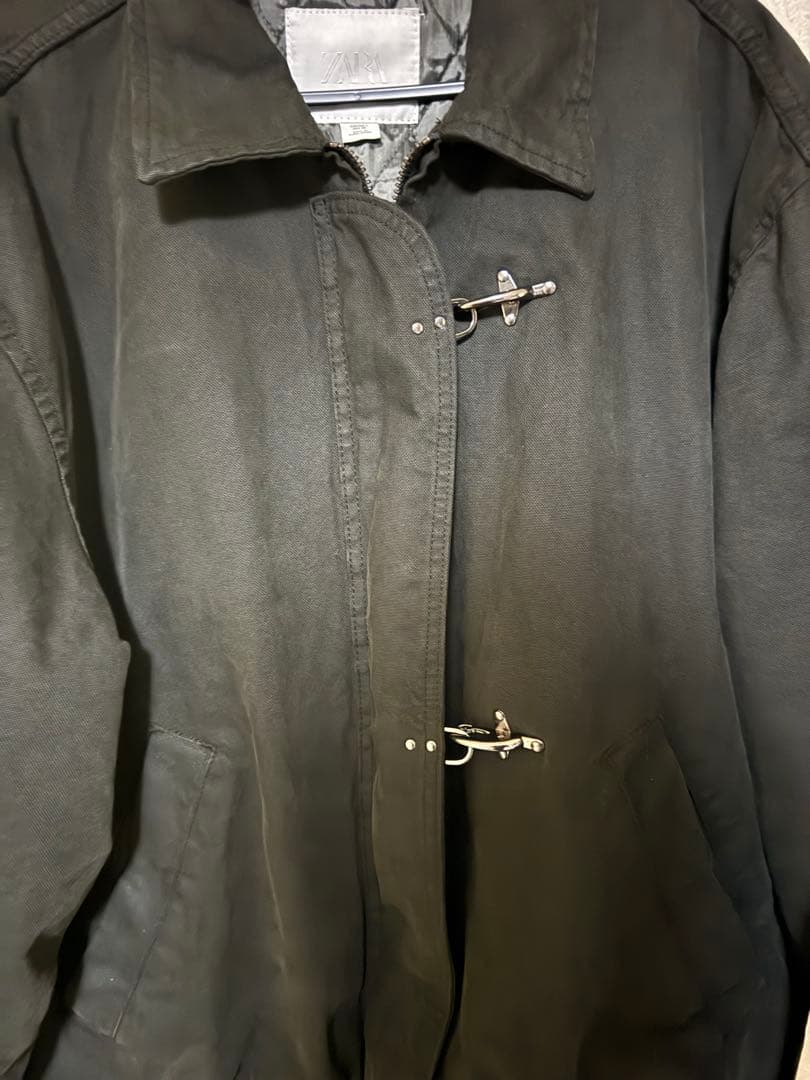 ☆*様 値下げしました　完売品　ZARA ファイヤーマンジャケット トグルボタン