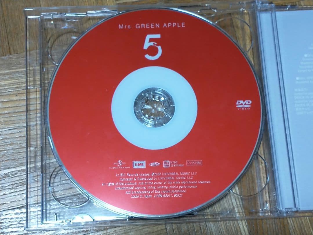 Mrs. GREEN APPLE 5 CD+DVD 初回盤