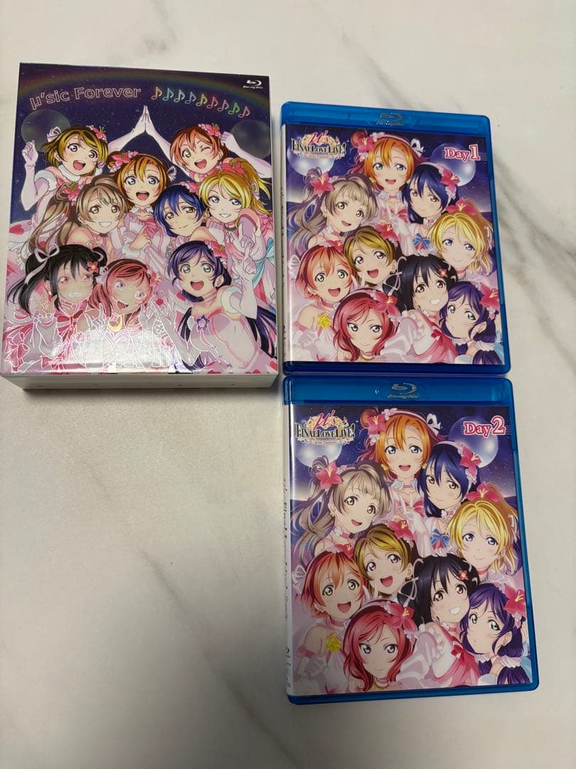【美品】ラブライブ μ's ライブ BD アニメ特装版　計7本セット