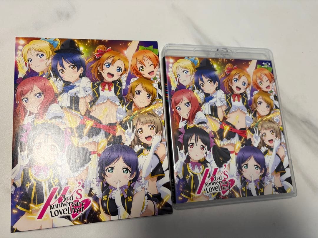 【美品】ラブライブ μ's ライブ BD アニメ特装版　計7本セット