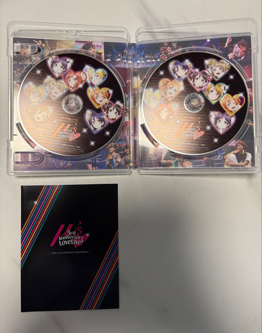 【美品】ラブライブ μ's ライブ BD アニメ特装版　計7本セット