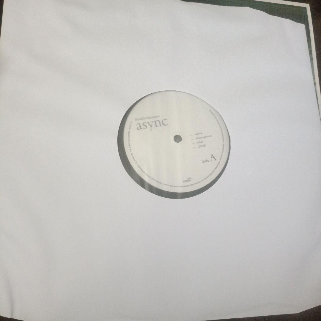 坂本龍一 async LPレコード