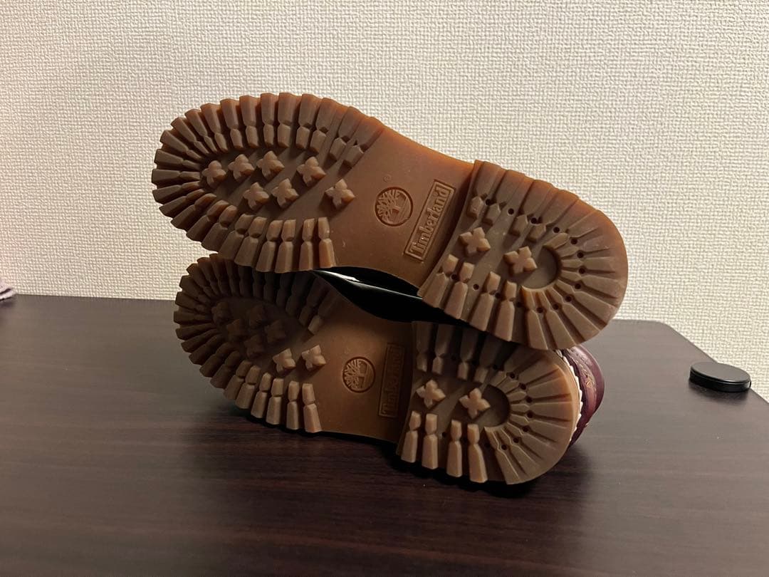 美品　ティンバーランド　3eye バーガンディ