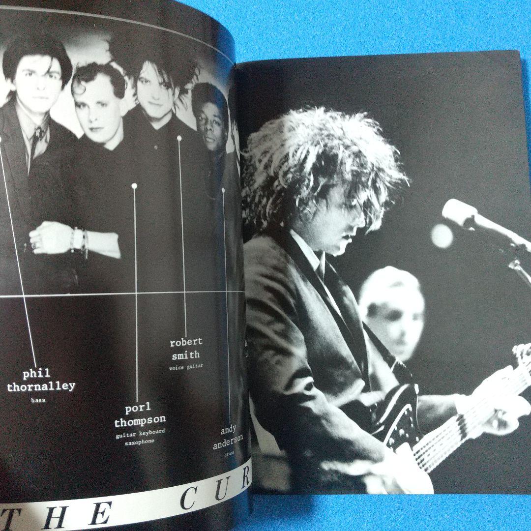 The cure Live concert スコアブック
