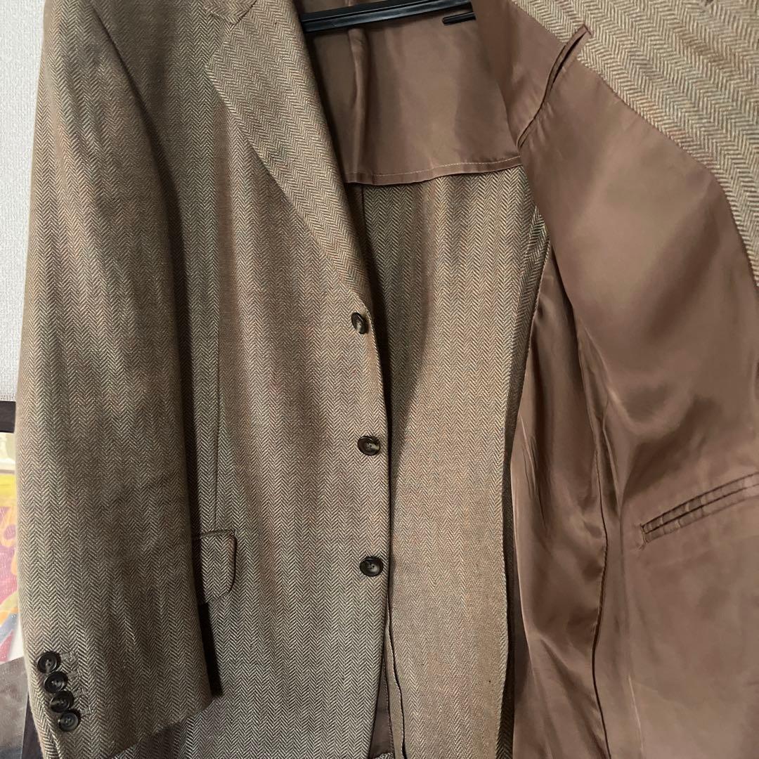 HACKETT LONDON 麻100%ジャケット