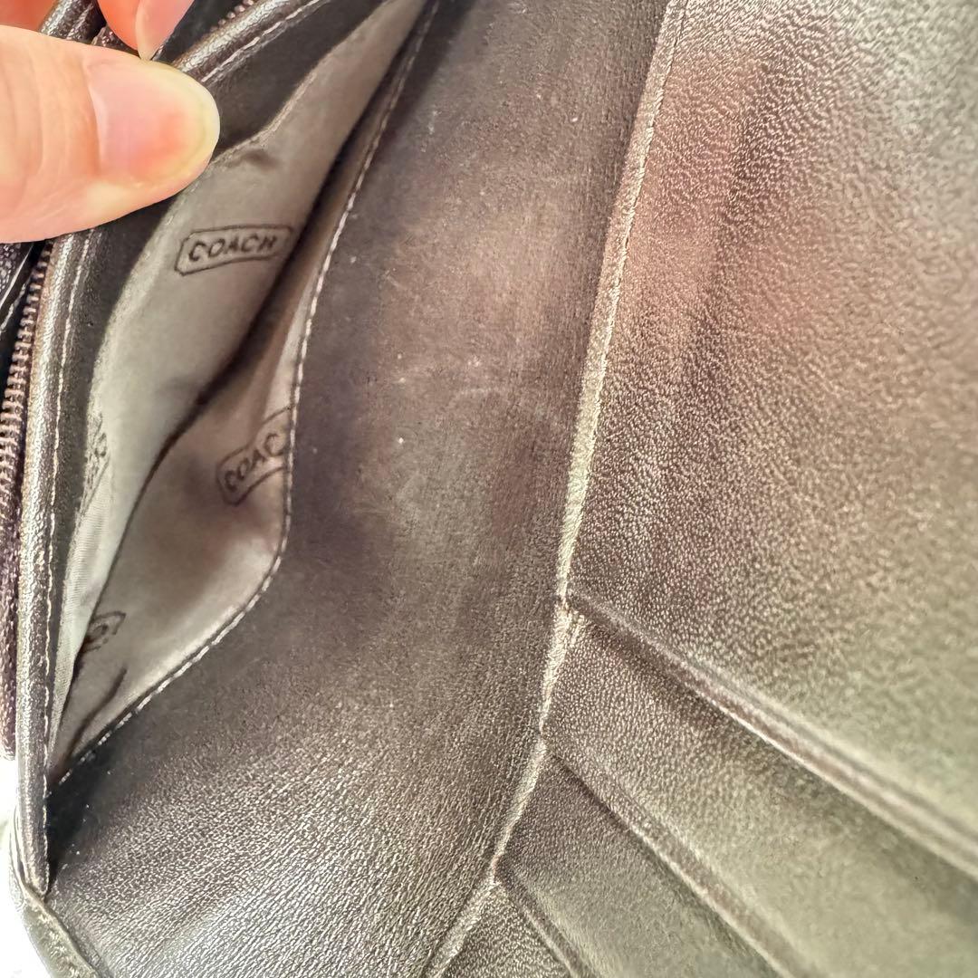 小物 COACH Soho Mini Signature FlapWallet Y2K