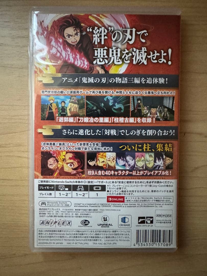 鬼滅の刃 ヒノカミ血風譚 2 Switch ソフト