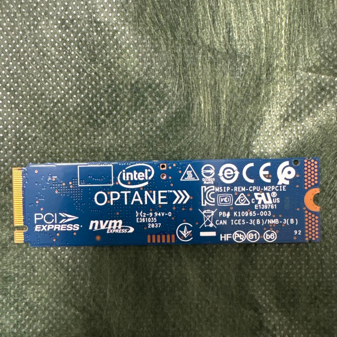 内蔵型SSD Intel Optane H10 32GB+512GB SSD