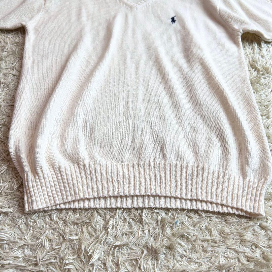 【Ralph Lauren✨️希少サマーニット】Y2K 襟付き ポニー 刺繍 M