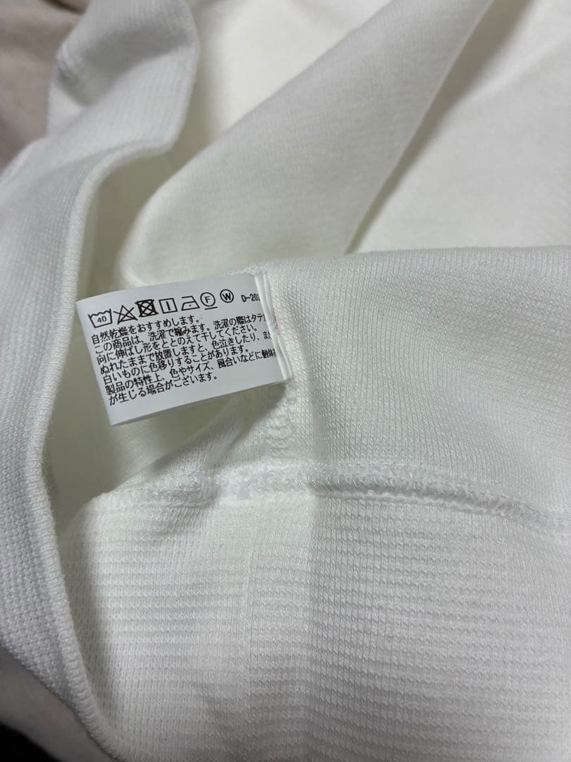 ハリウッドランチマーケット　ストレッチフライス ヘムリブ Tシャツ