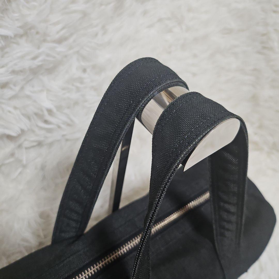 極美品 PORTER スモーキー ミニドラムバッグ ブラック