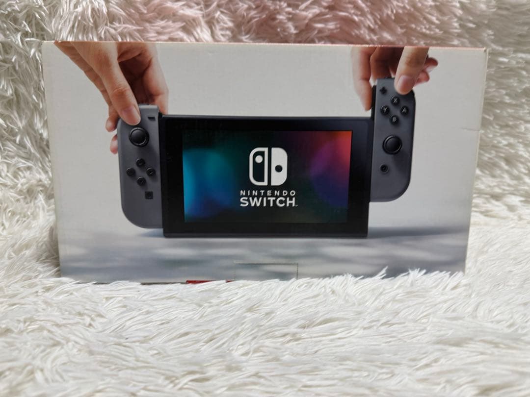 Nintendo Switch 本体 グレー バッテリー強化