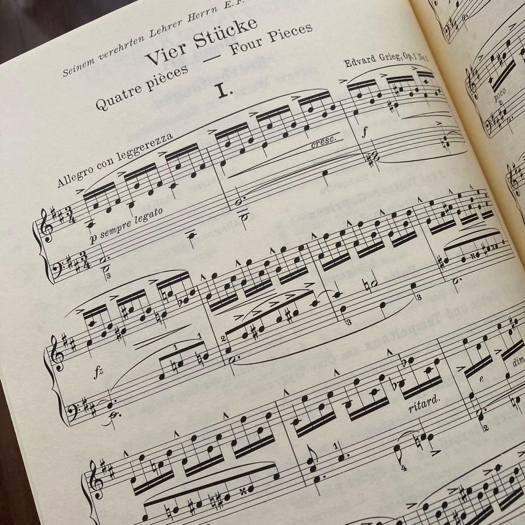 GRIEG/ KLAVIER WERKE Ⅱ EDTION PETER'S