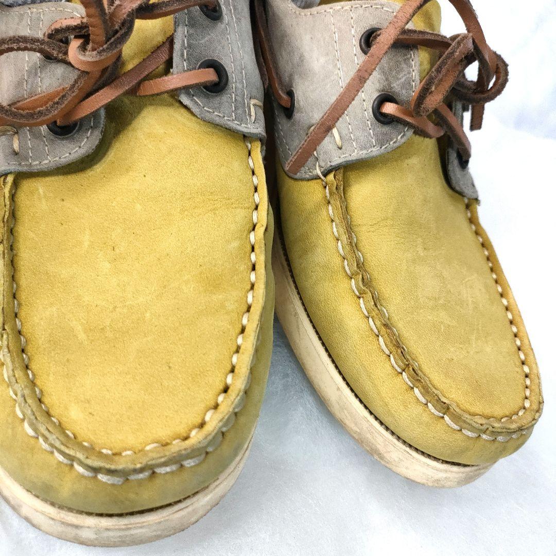 パラブーツ Paraboot BARTH MARINE ヌバックバイカラー6.5