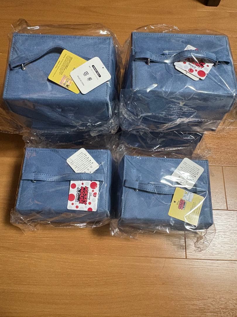 ディズニー ミッキーマウス ジュエリーボックス 6個セット
