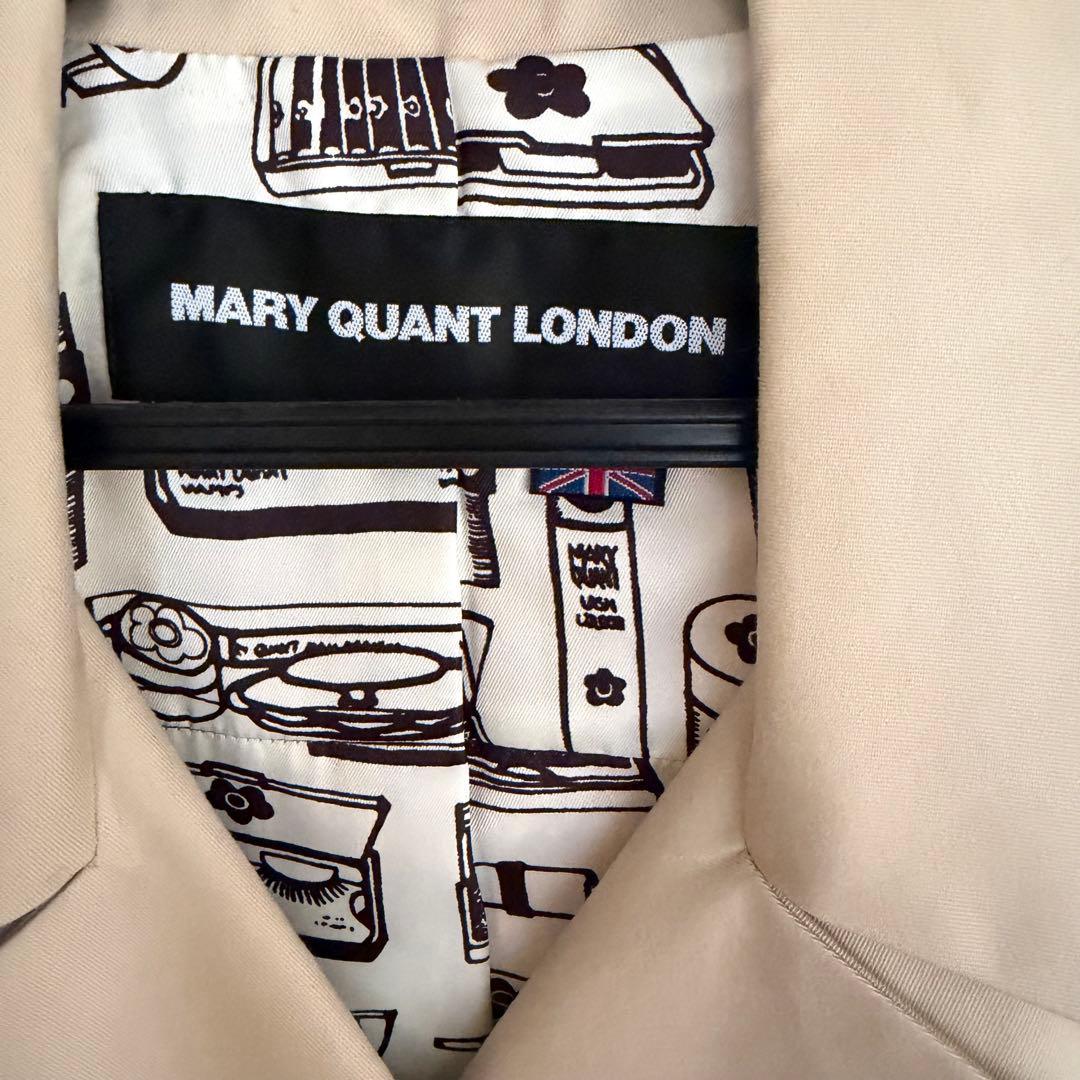 MARY QUANT ベージュ トレンチコート　春に向けて　お値下げなし