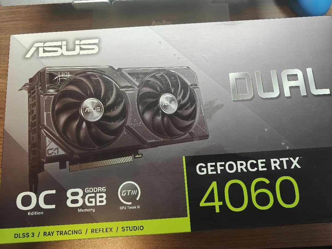グラフィックボード・グラボ・ビデオカード ASUS GeForce RTX 4060 OC Edition