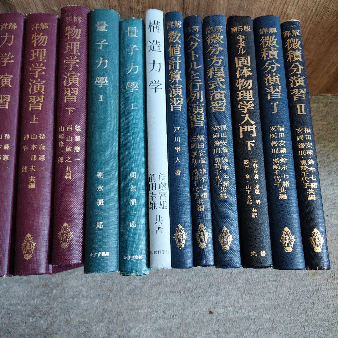 【物理学 参考書】【ブックフォールディング】【インテリア】詳解 物理学演習など