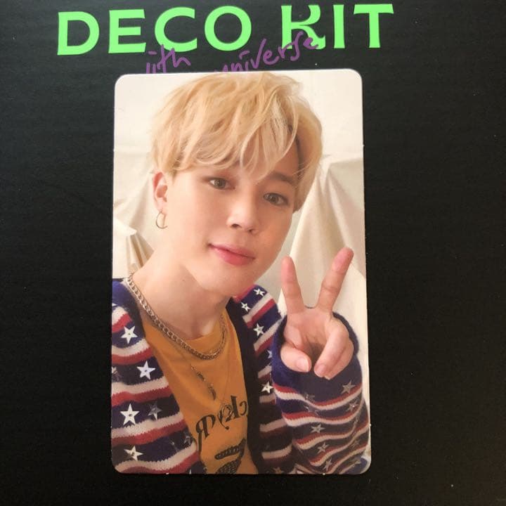 BTS ジミン　ランダムトレカ　デコキット　フォトカード　JIMIN