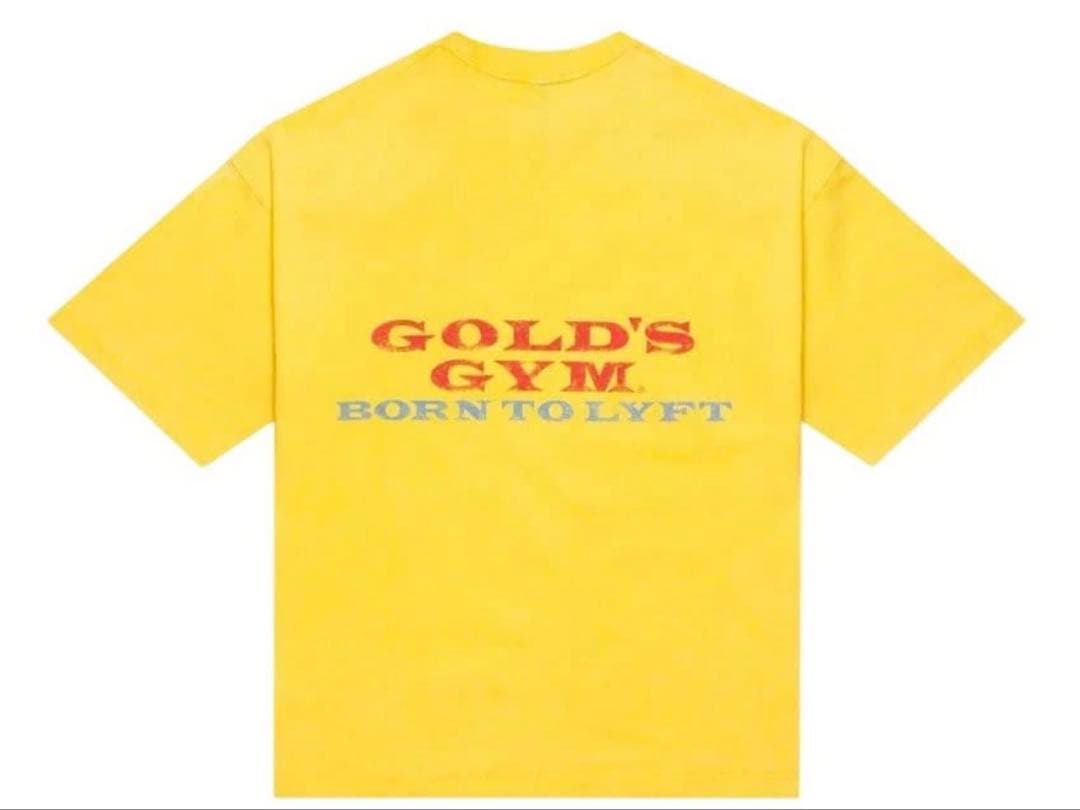 トップス Lyft GOLD'S Gym Vintage Logo Big T-Shirt