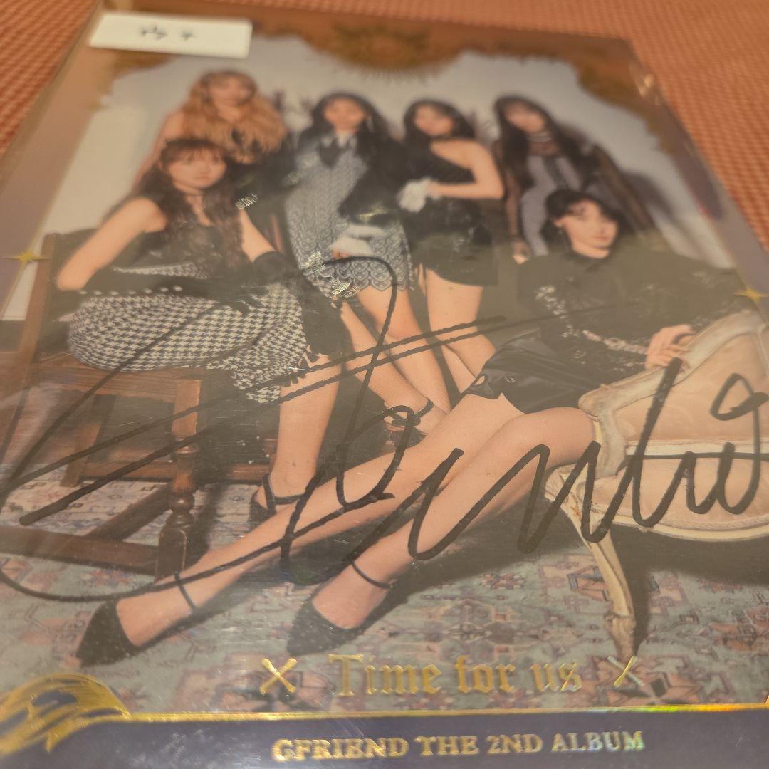 GFRIEND 2nd Album Time for us ウナのサイン入り