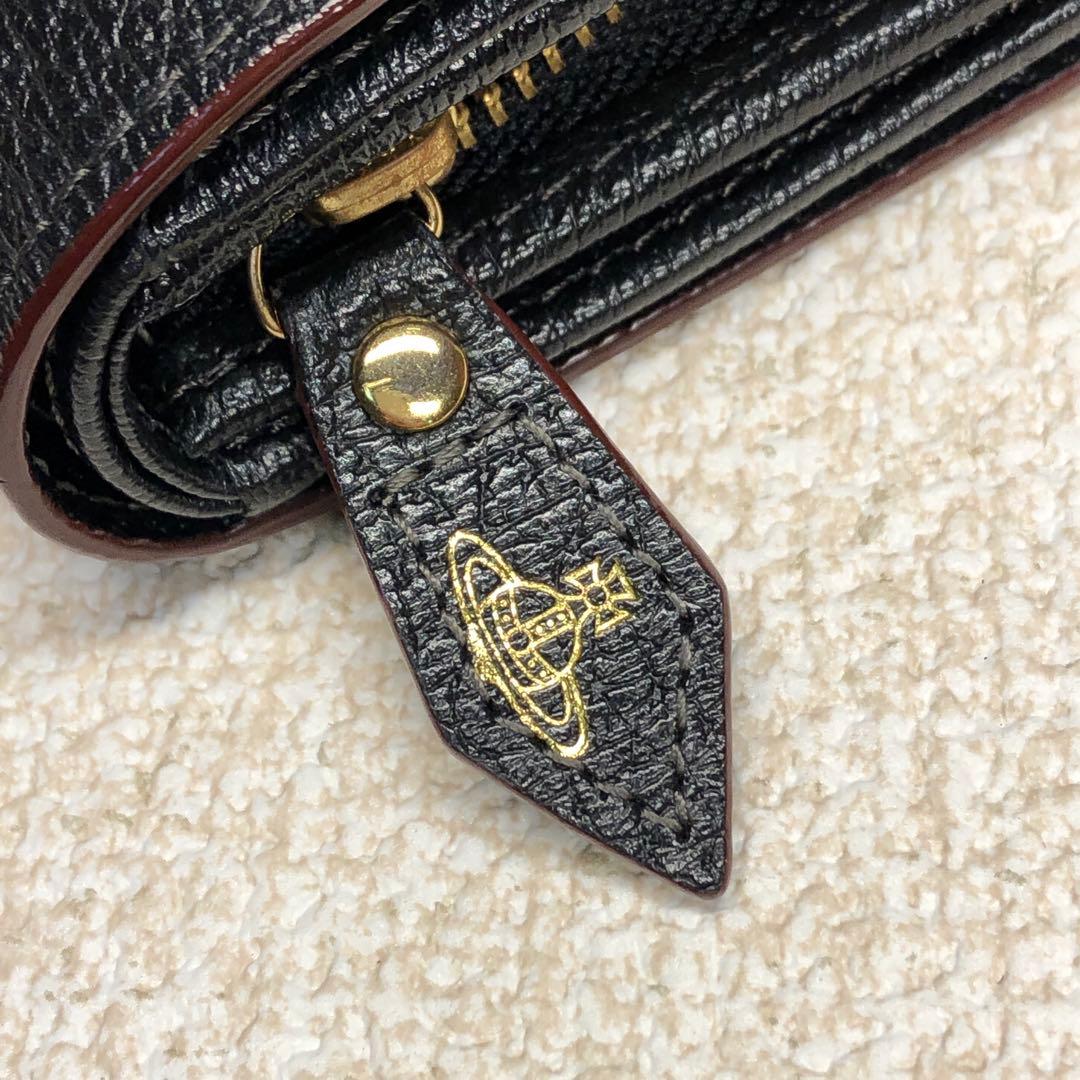 ヴィヴィアン　ウエストウッド　極美品　エグゼクティブ　三つ折り財布　純正箱入