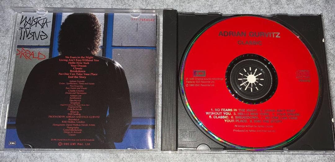 洋楽 ADRIAN GURVITZ CLASSIC