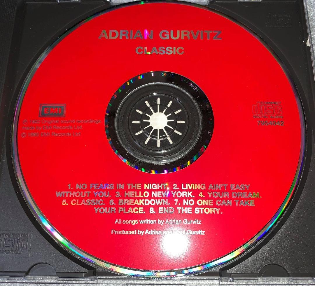 洋楽 ADRIAN GURVITZ CLASSIC