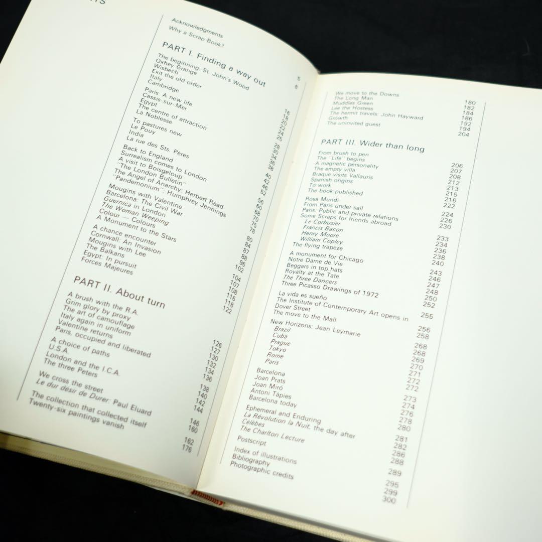 ROLAND PENROSE SCRAP BOOK 1900-1981 洋書
