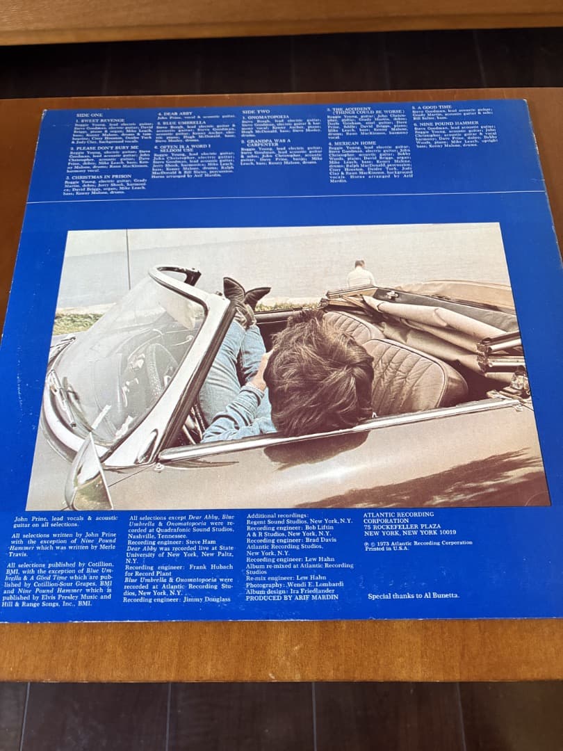 洋楽 John Prine/Sweet Revenge/SD7274
