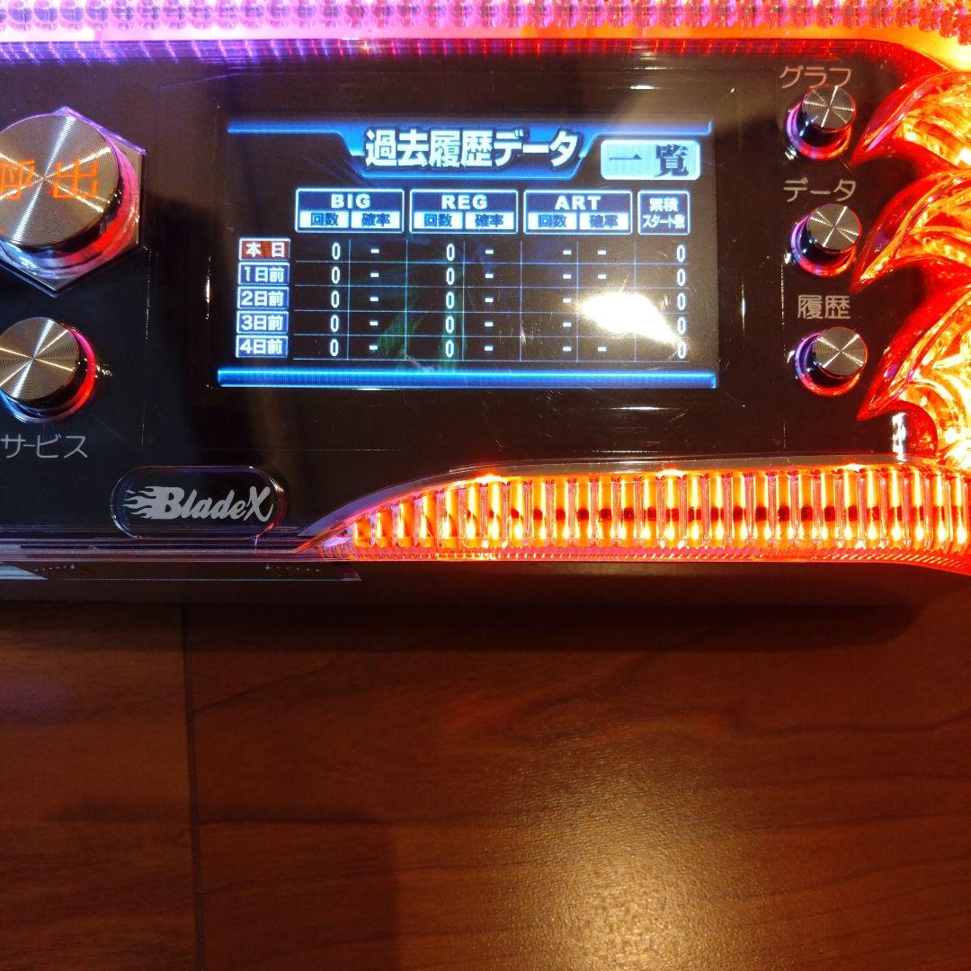 パチスロ　ブレイドX　データカウンター　スロット　実機