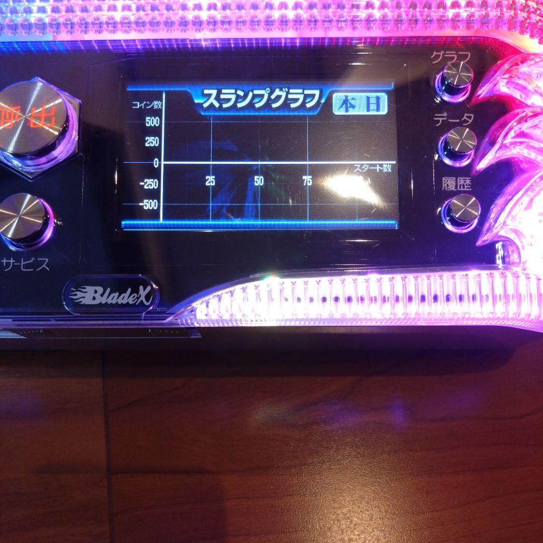 パチスロ　ブレイドX　データカウンター　スロット　実機