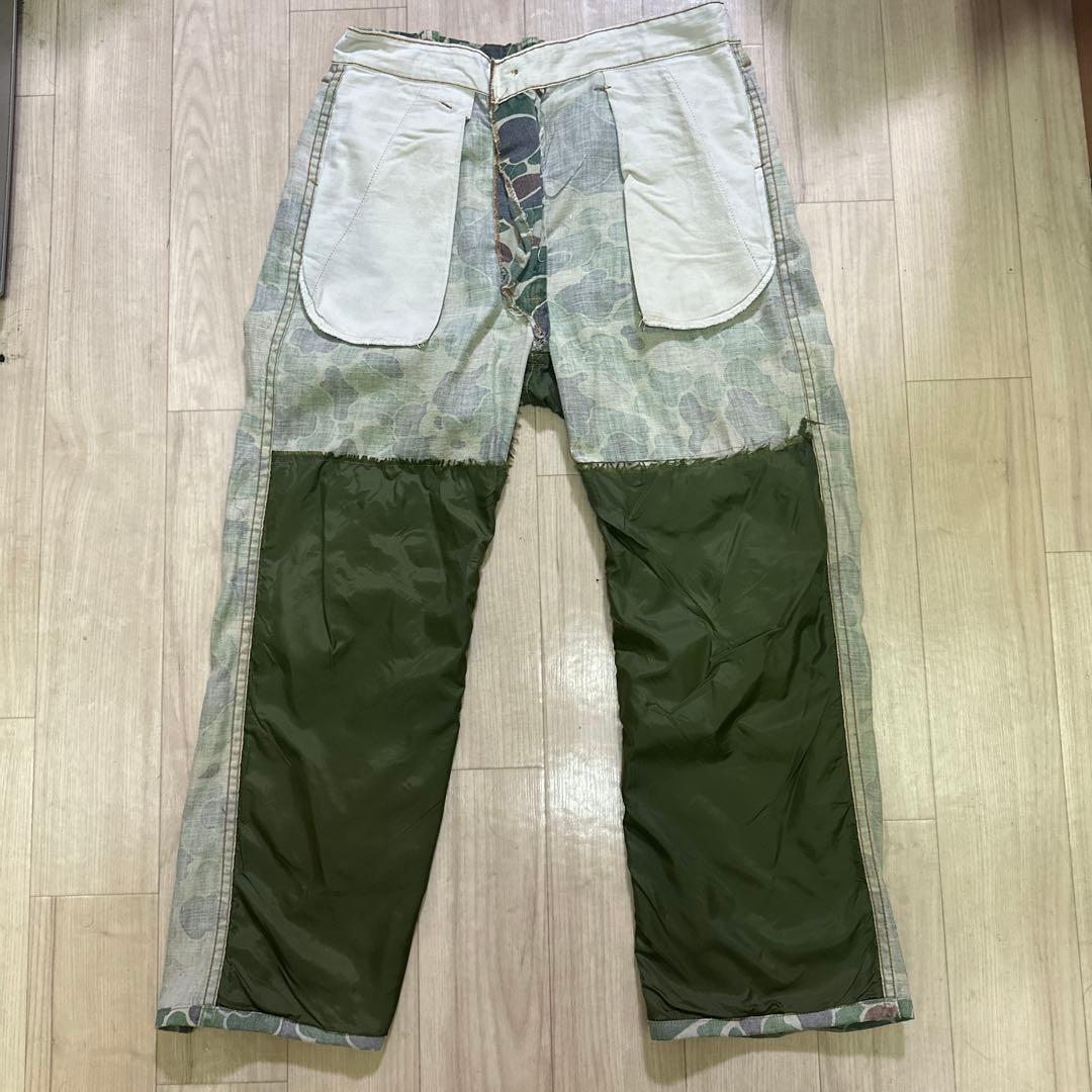 70s JC Penney ダックハンターカモ パンツ